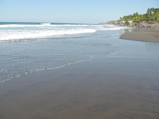 Playa el Zunzal, Playa, Beach, La Libertad, El Salvador, travel, photography, TS76