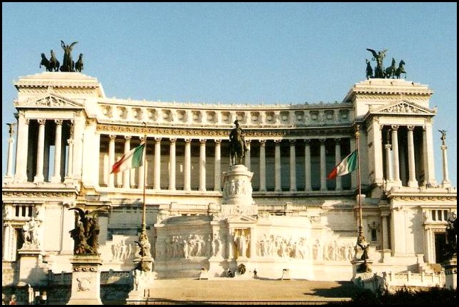 Monumento a Vittorio Emmanuele II, Rome, Roma, Building, architecture, Italy, Italia