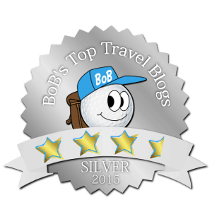 Bob around the world, Blogger Award Star, SILVER, travel blog