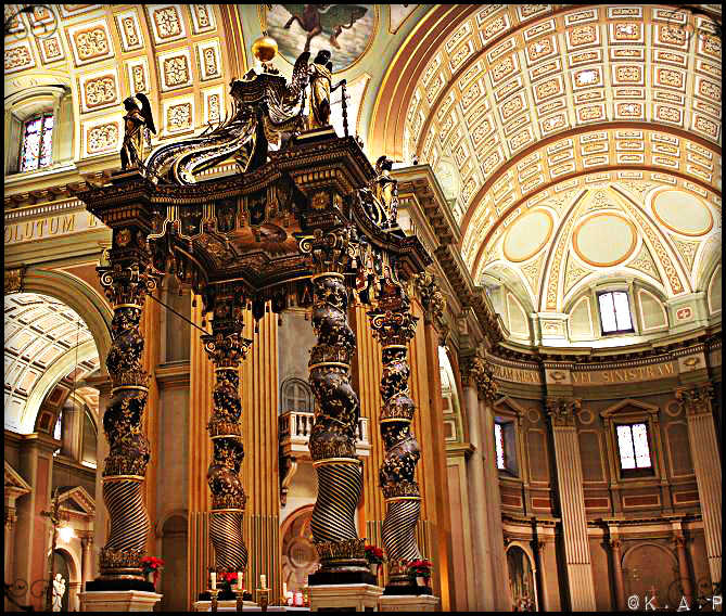 cathedral, marie-reine-du-monde, montreal, quebec, canada, cathedrals, structure, columns, religious site