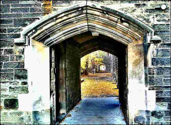 University of Toronto, UofT, St George campus, outdoor, secret passage, historic building