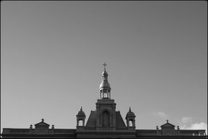 sky, church, details, montreal, mont-royal