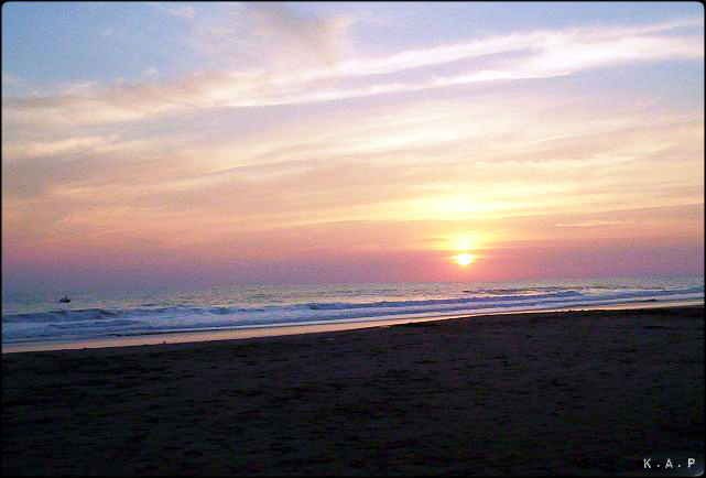 sunset, el majahual, La Libertad, El Salvador, centro america, central america, oceano pacifico, Pacific ocean, water, waves, arena negra, black sand, beach, playa