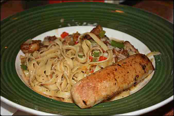 linguine, shrimps, applebees, restaurant, food, italian food