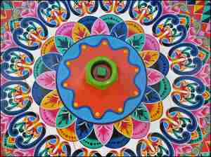 oxcart wheel, sarchi, alajuela, Costa Rica, Central America