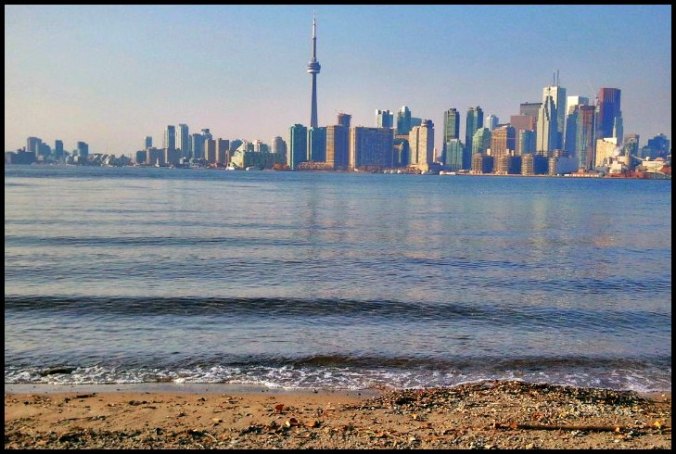downtown Toronto, Ontario, Canada, Toronto Islands, architecture, buildings, view, Lake Ontario