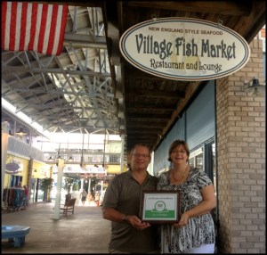 Village Fish Market , TripAdvisor Certificate of Excellence 2013, Fishermen's Village, Punta Gorda, Florida, SW Florida, dining, Charlotte Harbor, FL