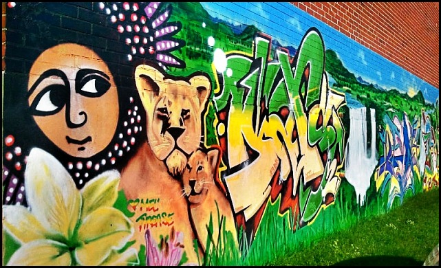 street art in Montreal, mural, street art, urban art, côte-des-neiges, montreal, quebec