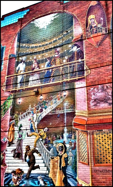 street art in Montreal, mural, street art, urban art, Ville-Marie, The Village, Le Village, montreal, quebec