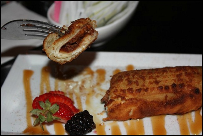Fried Mars Bar, dessert, sweets, Sir Johns Public House, Kingston. Ontario, Canada, pub