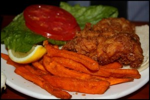 Grouper sandwich, food, The Fishery Restaurant, Placida, Florida, FL, Charlotte Harbor and the Gulf Islands, restaurant, SWFL, Florida, Discover USA