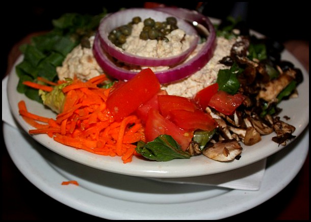 House Mixed Green Salad, salad, food, The Fishery Restaurant, Placida, Florida, FL, Charlotte Harbor and the Gulf Islands, restaurant, SWFL, Florida, Discover USA