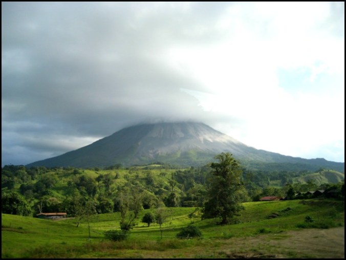 Costa Rica, volcan arenal, arenal volcano, volcano, nature, view, central america, america central