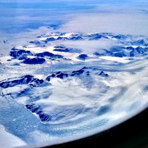 aerial view, air, view, Greenland, ice, mountains, rugged terrain, travel