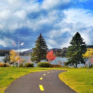 Lac aux Sables, The Laurentians, Quebec, Canada