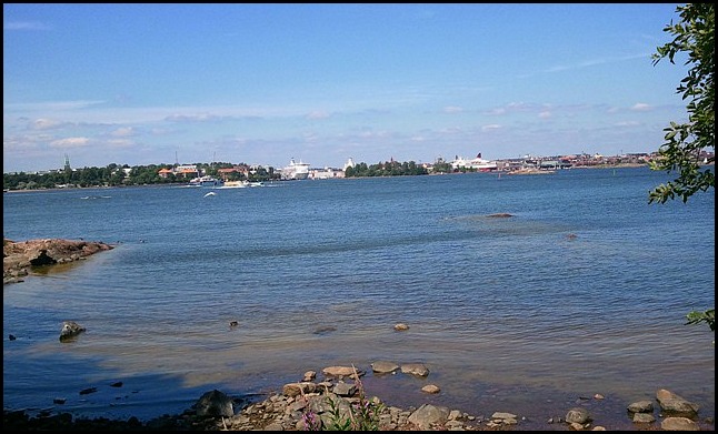 view, city view, Länsi-Musta Island, Suomenlinna, Helsinki, Finland, travel, photography