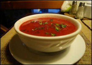 Gazpacho, cold tomato soup, tomato soup, Spanish food, foodie, foodporn, España