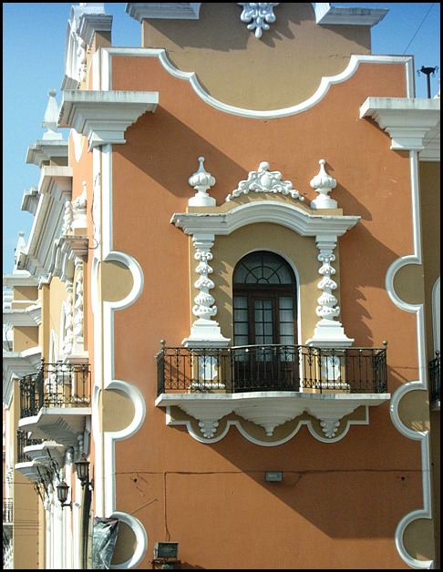 balcony over the Philatelic museum, Ciudad de Guatemala, architecture, Guatemala, travel, photography