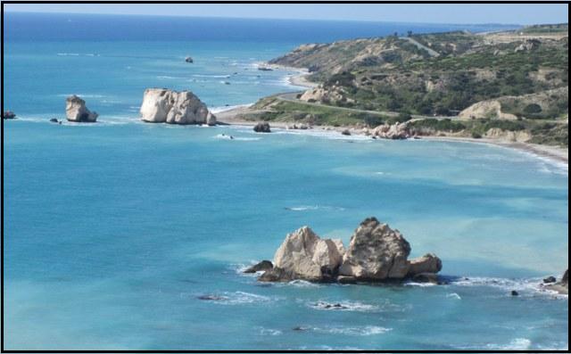 Cyprus, Aphrodite Rock, attraction in Cyprus, rock, travel, Mediterranean, Photography