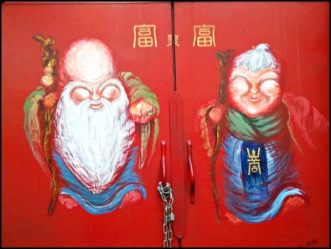 art, painting on door, Chinatown, Incheon, South Korea, travel, photography, Korea, ROK, adventures, travellersoul76