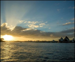 Sydney Harbour, sunset, Sydney, Australia, photography, travel, view
