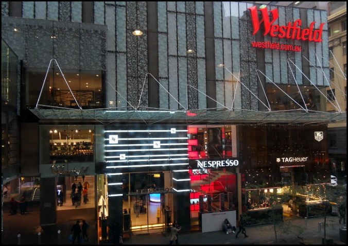 Westfield, Sydney, Australia, shopping mall, shopping, travel