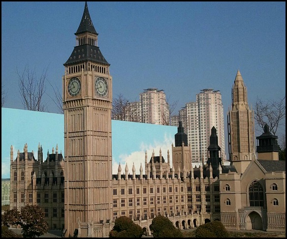 London, Big Ben, UK, Miniature, Aiins World, Bucheon, South Korea, Theme Park, travel, photography, TS76