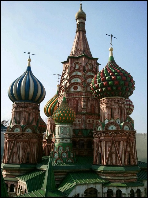Moscow, Russia, St-Basil's cathedral, Miniature, Aiins World, Bucheon, South Korea, Theme Park, travel, photography, TS76