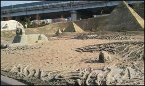 Pyramids of Giza, Egypt, Miniature, Aiins World, Bucheon, South Korea, Theme Park, travel, photography, TS76