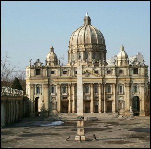 Italy, Vatican, St-Peter Basilica, Miniature, Aiins World, Bucheon, South Korea, Theme Park, travel, photography, TS76