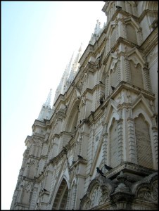 Fachada, façade, cathedral, Santa Ana Cathedral, Catedral de Santa Ana, El Salvador, Centro America, travel, photography, architecture, TS76
