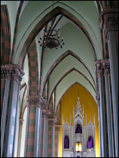 Interior, arches, architecture, cathedral, Santa Ana Cathedral, Catedral de Santa Ana, El Salvador, Centro America, travel, photography, architecture, TS76