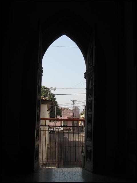 view, door, Interior, arches, architecture, cathedral, Santa Ana Cathedral, Catedral de Santa Ana, El Salvador, Centro America, travel, photography, architecture, TS76