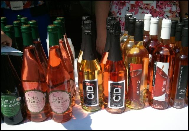 Cider, Cider bottles, local products,Terrebonne, Quebec, Lanaudiere, Festival Vins et Histoire Terrebonne 2014, Vieux-Terrebonne, TS76, photography, travel