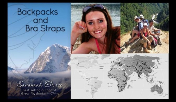 Backpacks and Bra Straps, Book, Book Cover, travel, travel memoir, Savannah Grace, Sihpromatum, Sihpromatum Series, photography