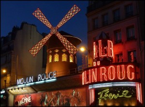 Moulin Rouge, Cabaret, Paris, France, travel, photography