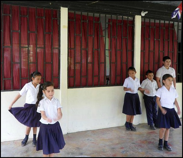 Anita School Students Dance, Anita Primary School, Costa Rica, travel, photography, TS76, Pack For a Purpose, social good