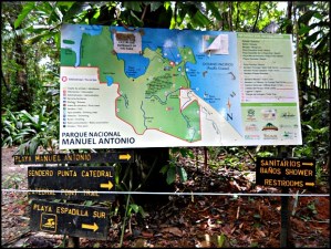 Parque Nacional Manuel Antonio, Costa Rica, Park, nature, Manuel Antonio National Park, Map, travel, photography, TS76