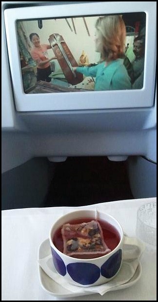 Sirocco Tea, tea, in flight food, gourmet food, Finnair, business class, J class, travel, photography, TS76
