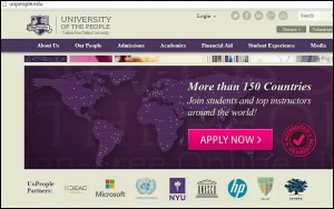 U of People, University of the People, free online, education, education site, learning