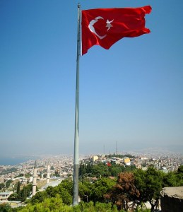 waving flag, Izmir, Turkey, travel, photography, bucketlist
