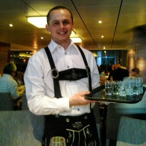 Viking Cruises, river cruise, Viking Atla, Danube, Austria, Maître D', Ivelin, costume, travel, photography, TS76