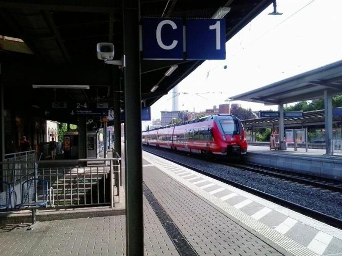 Erlangen, Germany, hauptbanhof, main train station