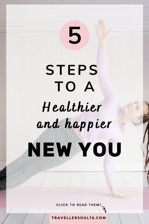 Looking for ways to become a healthier and happier new you? Want to improve your self-image, feel better and look better? Come read 5 easy steps to a new you in this blog post! #wellness #health #mentalhealth #lifestyle #wellnessandhealth #healthylifestyle