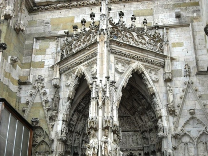 St-Peter's Cathedral. Regensburg, Germany, Deutschland, altstadt, travel, photography, TS76