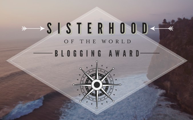 Award, Sisterhood of the World Blogger Award, Blogger Award, travel, photography