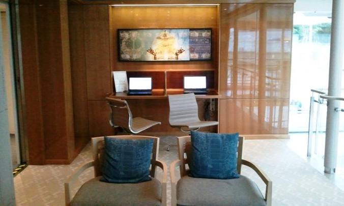 Viking Cruises, Viking Atla, Longship, computer stations, river cruise