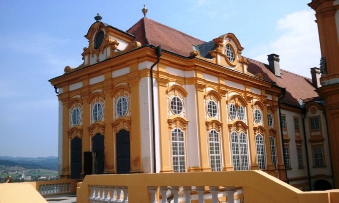 Architecture, façade, library, Melk Abbey library, Viking River Cruises, Melk Abbey, Stift Melk, architecture, Melk, Austria, travel, photography, TS76