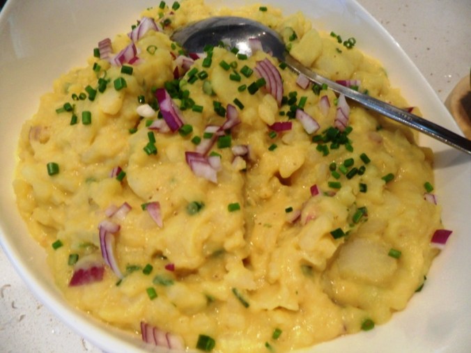 Viking Cruises, Viking Atla, Austrian food, food, foodie, mashed potatoes, Austrian themed, dinner, photography, TS76