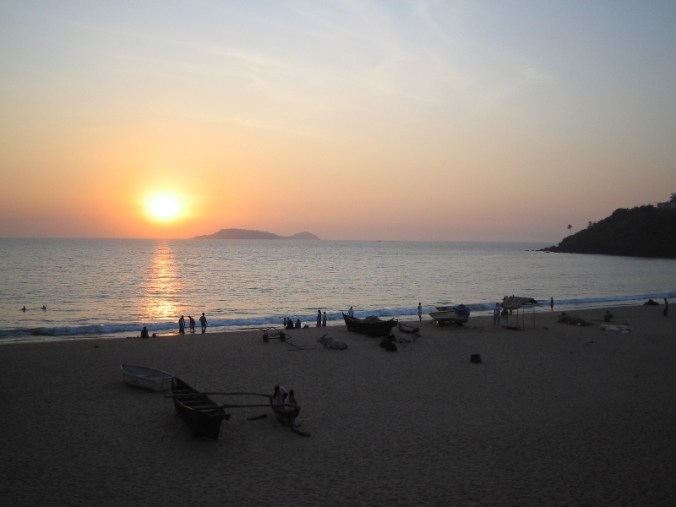 Bogmalo, sunset, Mormugao, Goa, India, travel, photography